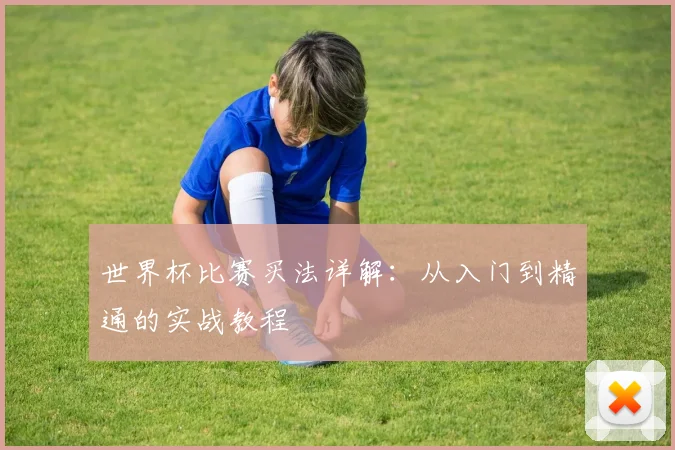 世界杯比赛买法详解:从入门到精通的实战教程