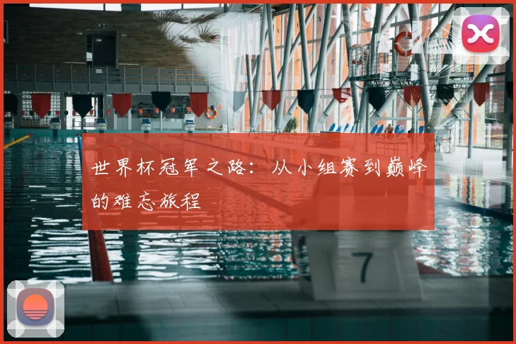 世界杯冠军之路:从小组赛到巅峰的难忘旅程